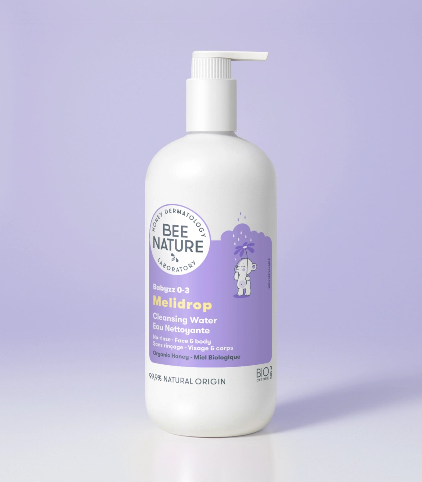 Cleansing Water 500ml - Babyzz
